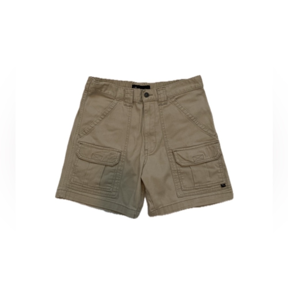 Tan cargo shorts